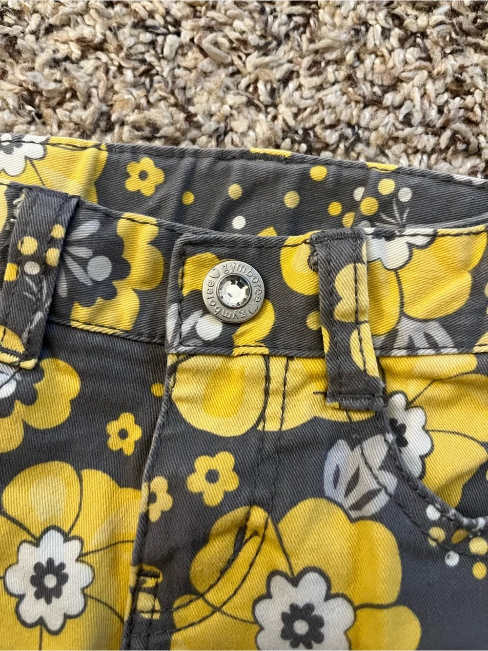 Gymboree Bright Owl Floral Pants